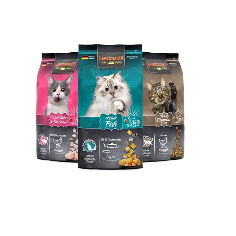 Leonardo Light & Sterilised Fresh Poultry – SupermarCat Leonardo Light & Sterilised Fresh Poultry – SupermarCat