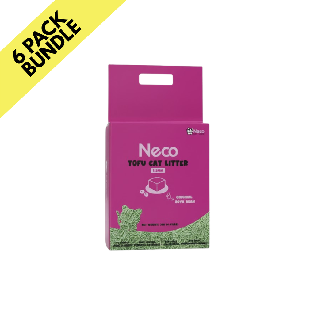 Neco Premium Tofu Litter (2kg x 6)