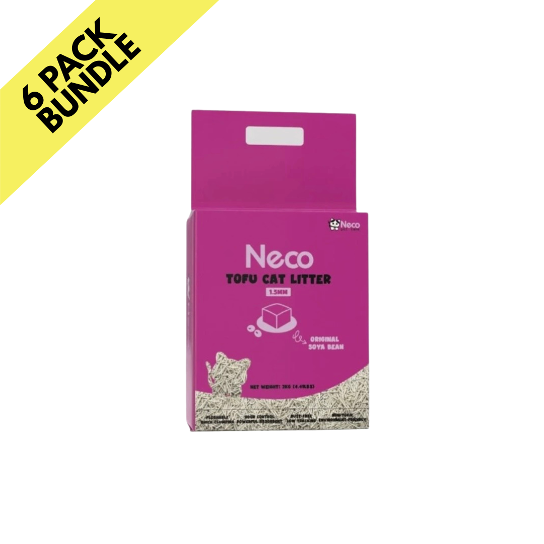 Neco Premium Tofu Litter (2kg x 6)