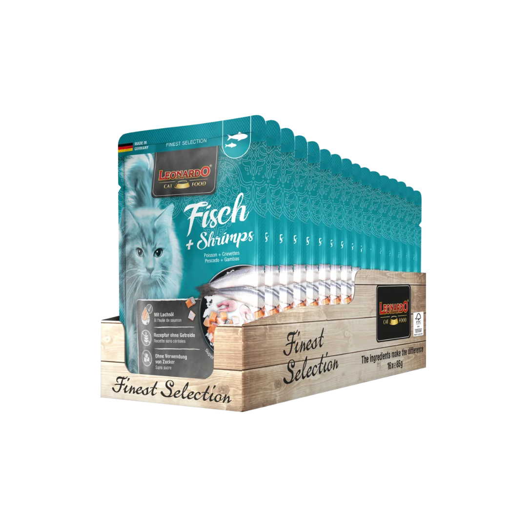 Leonardo Fish + Shrimps