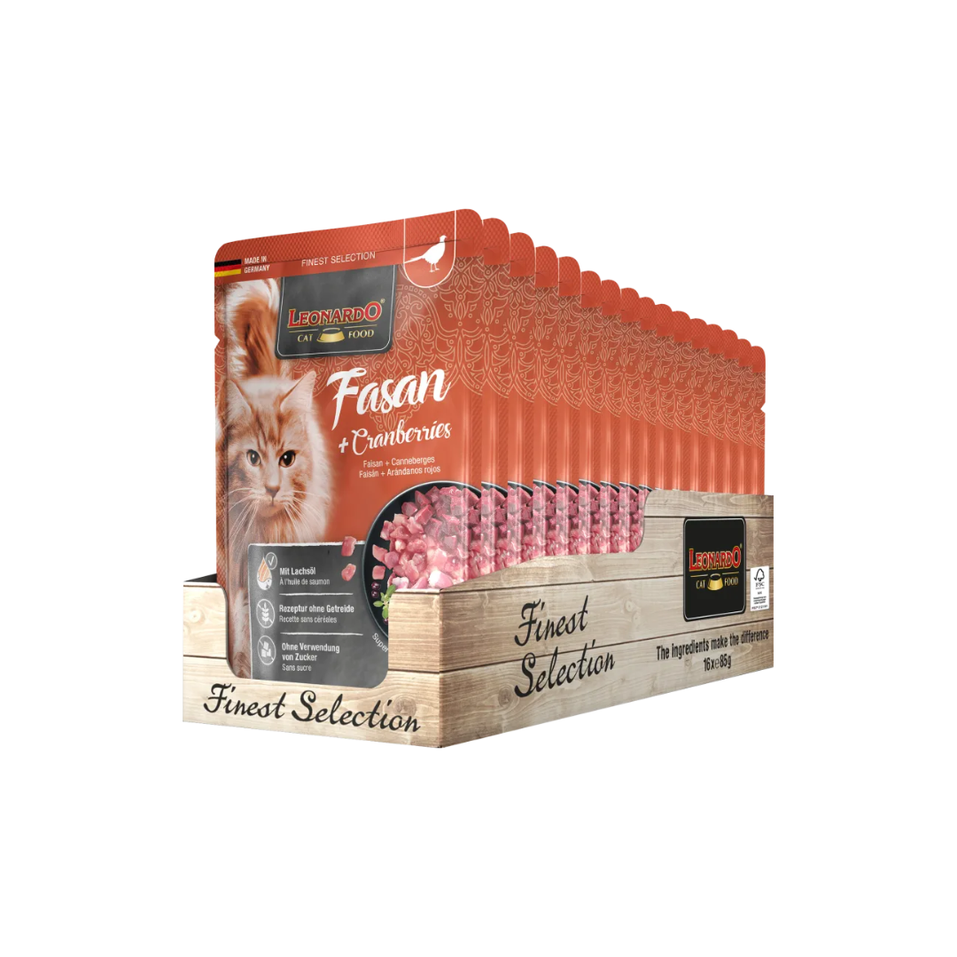 Leonardo Pheasant + Cranberries