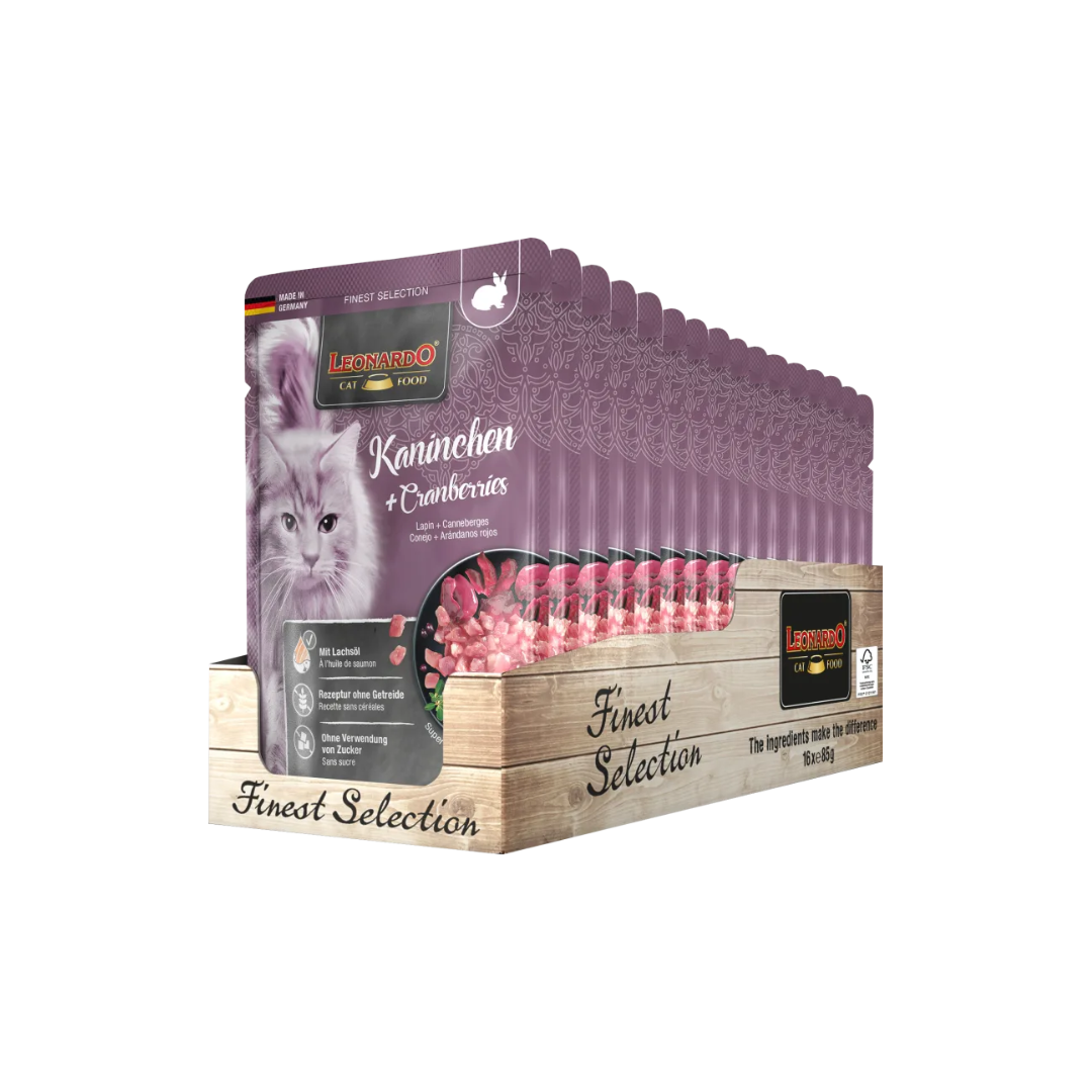 Leonardo Rabbit + Cranberries