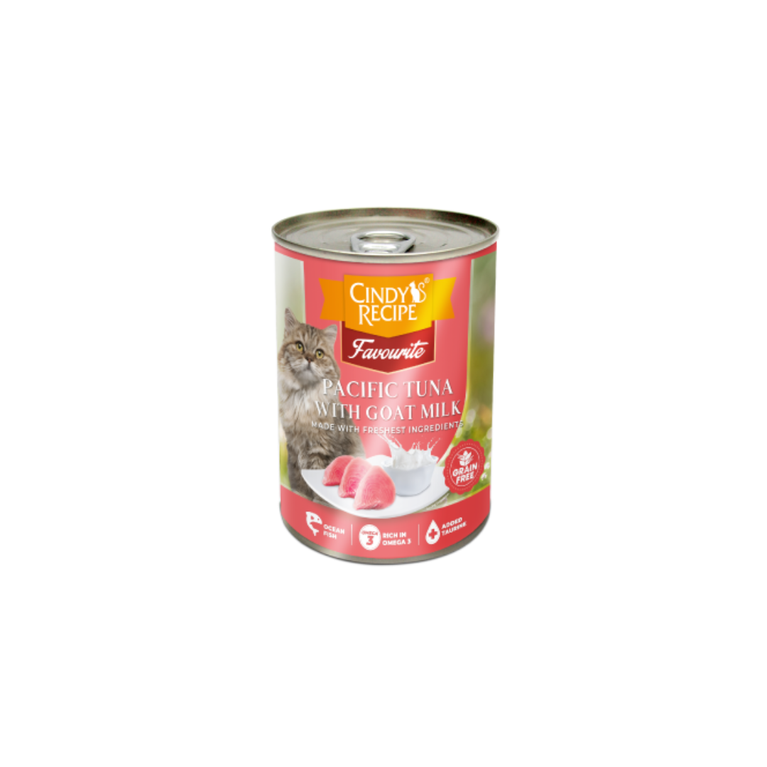 Cindy's Recipe Pacific Tuna with Goat Milk (400g)