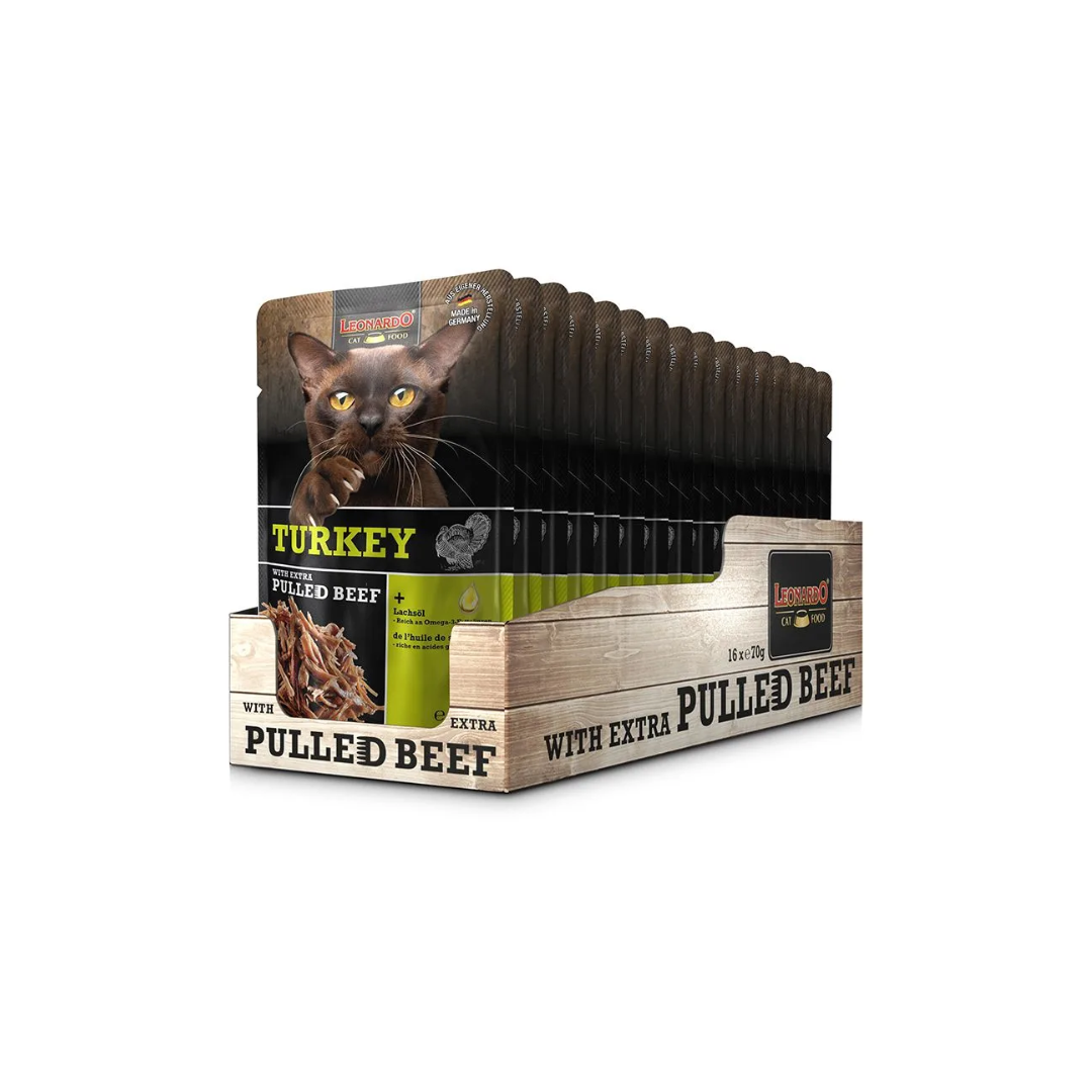 Leonardo Turkey with Pulled Beef