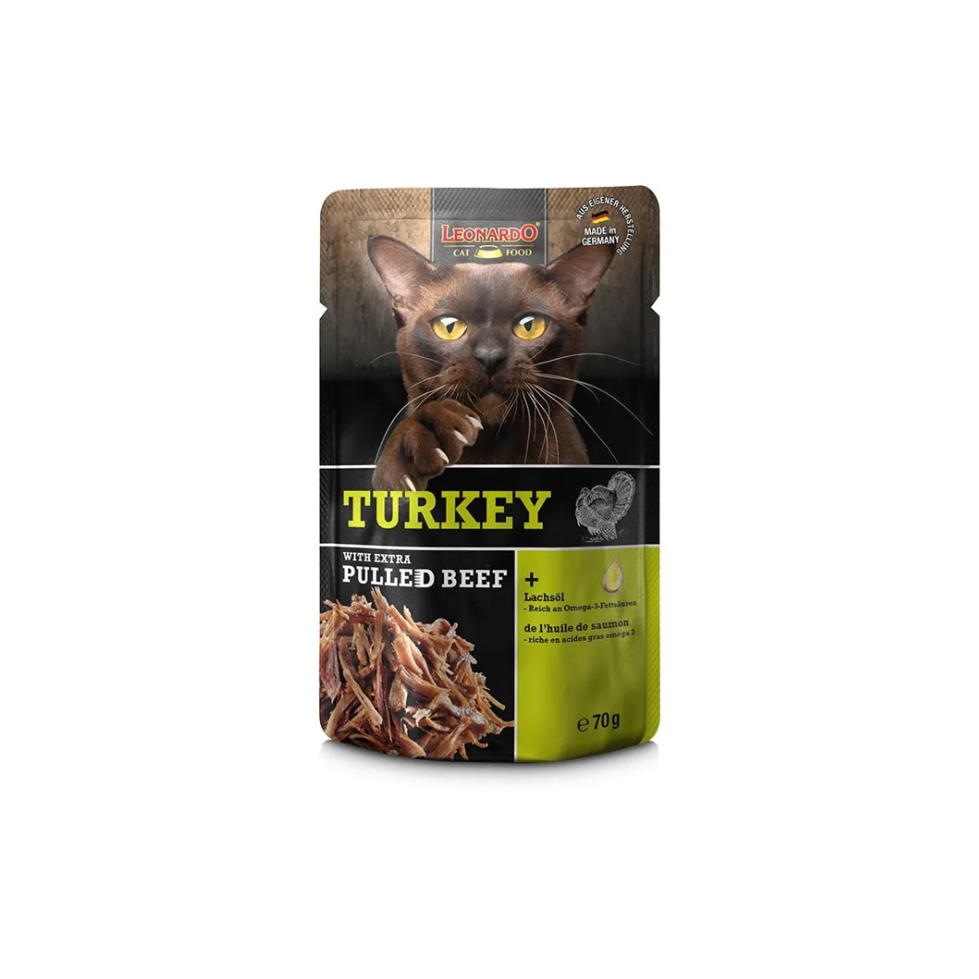 Leonardo Turkey with Pulled Beef