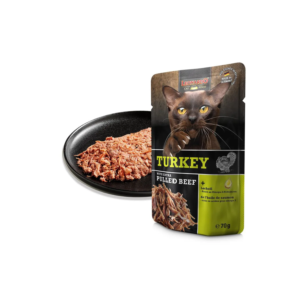 Leonardo Turkey with Pulled Beef