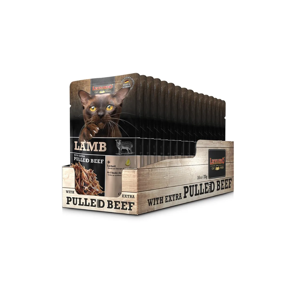 Leonardo Lamb with Pulled Beef