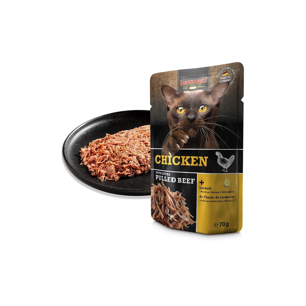 Leonardo Chicken with Pulled Beef