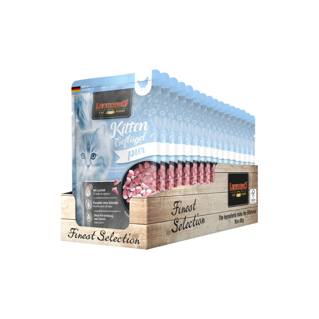 Leonardo Kitten Poultry Pure