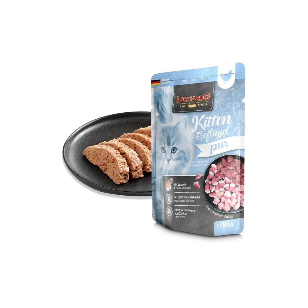 Leonardo Kitten Poultry Pure